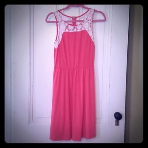 Xhilaration Coral Cotton Dress